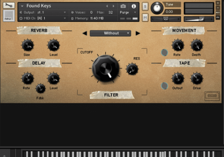 Lamprey Found Keys Volume 1 KONTAKT